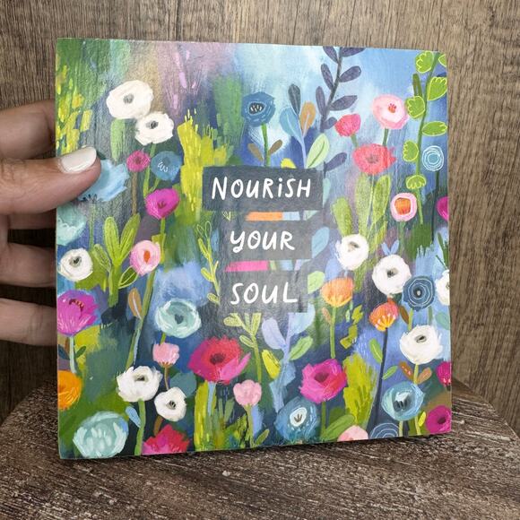 Rustic Home Wood Sign Love Home Decor Flowers Boho Home FAST SHIP NEW - Picture 2 of 7